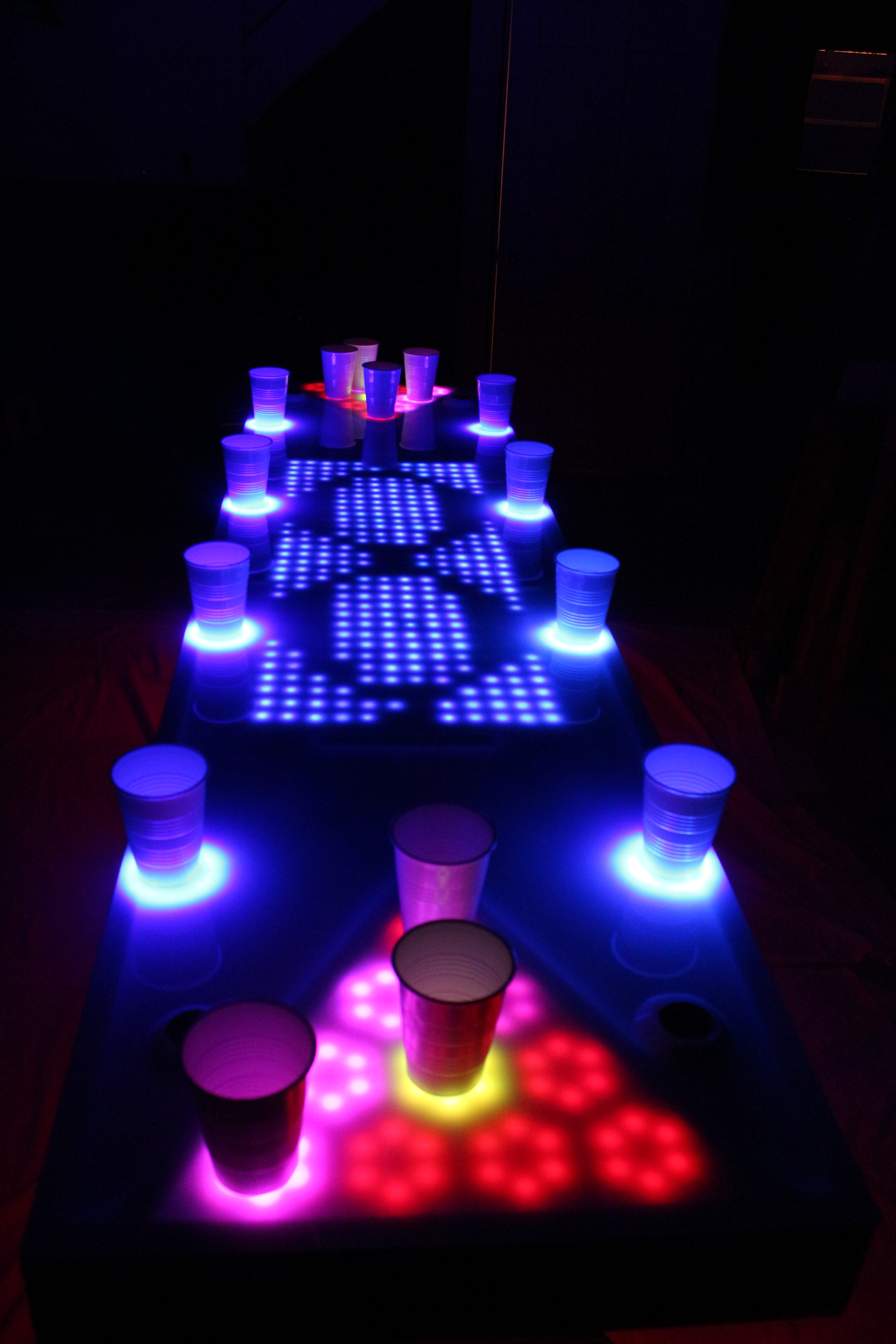 Senator Mania Mark Interactive LED Beer Pong Table X5 (RETIRED) | Chexal