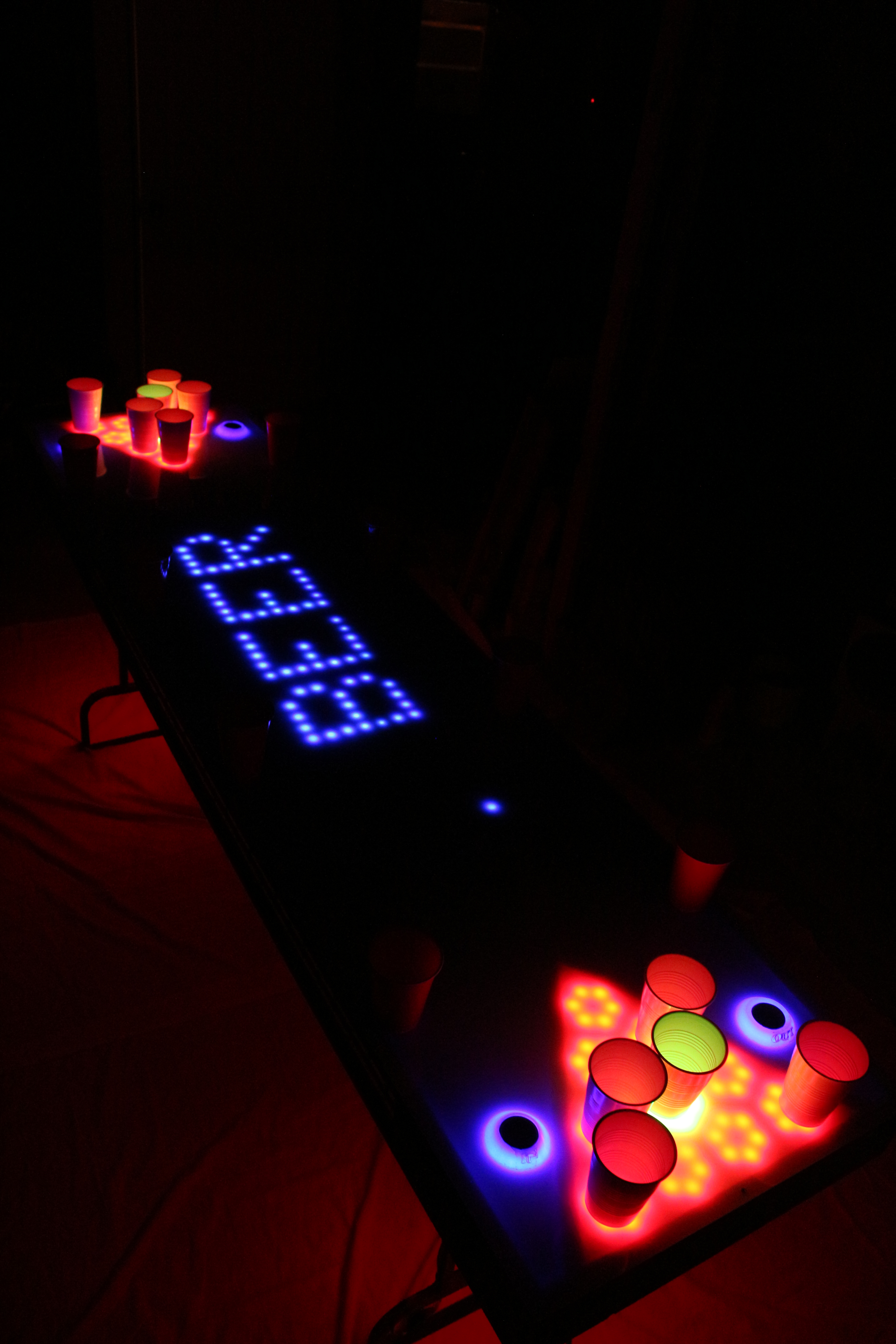 Interactive LED Beer Pong Table X5 (RETIRED)