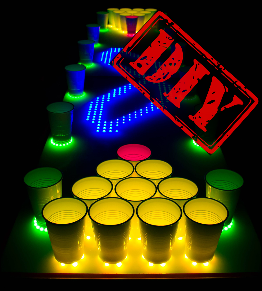 Interactive LED Beer Pong Table 2.0 (BPT X5) : 40 Steps (with Pictures) -  Instructables